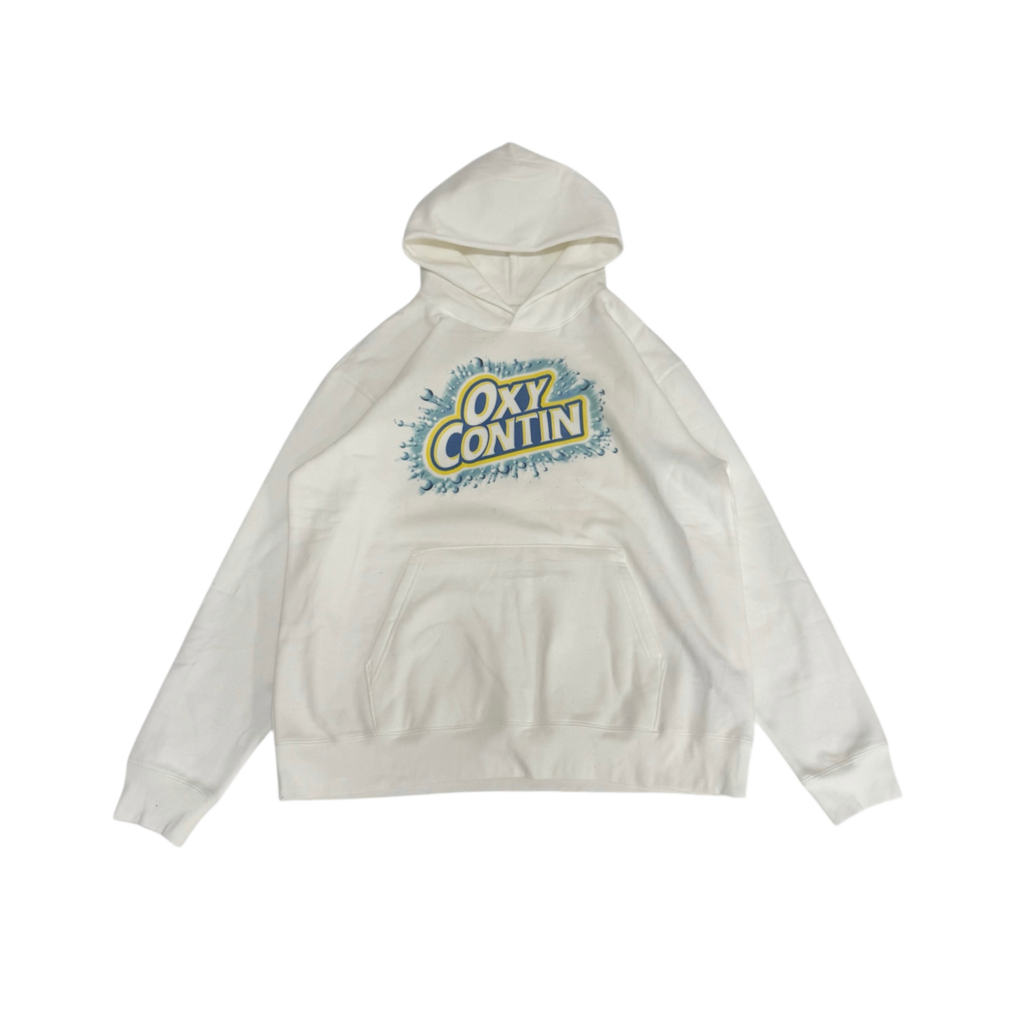 100% COTTON OXY HOODIE (WHITE)