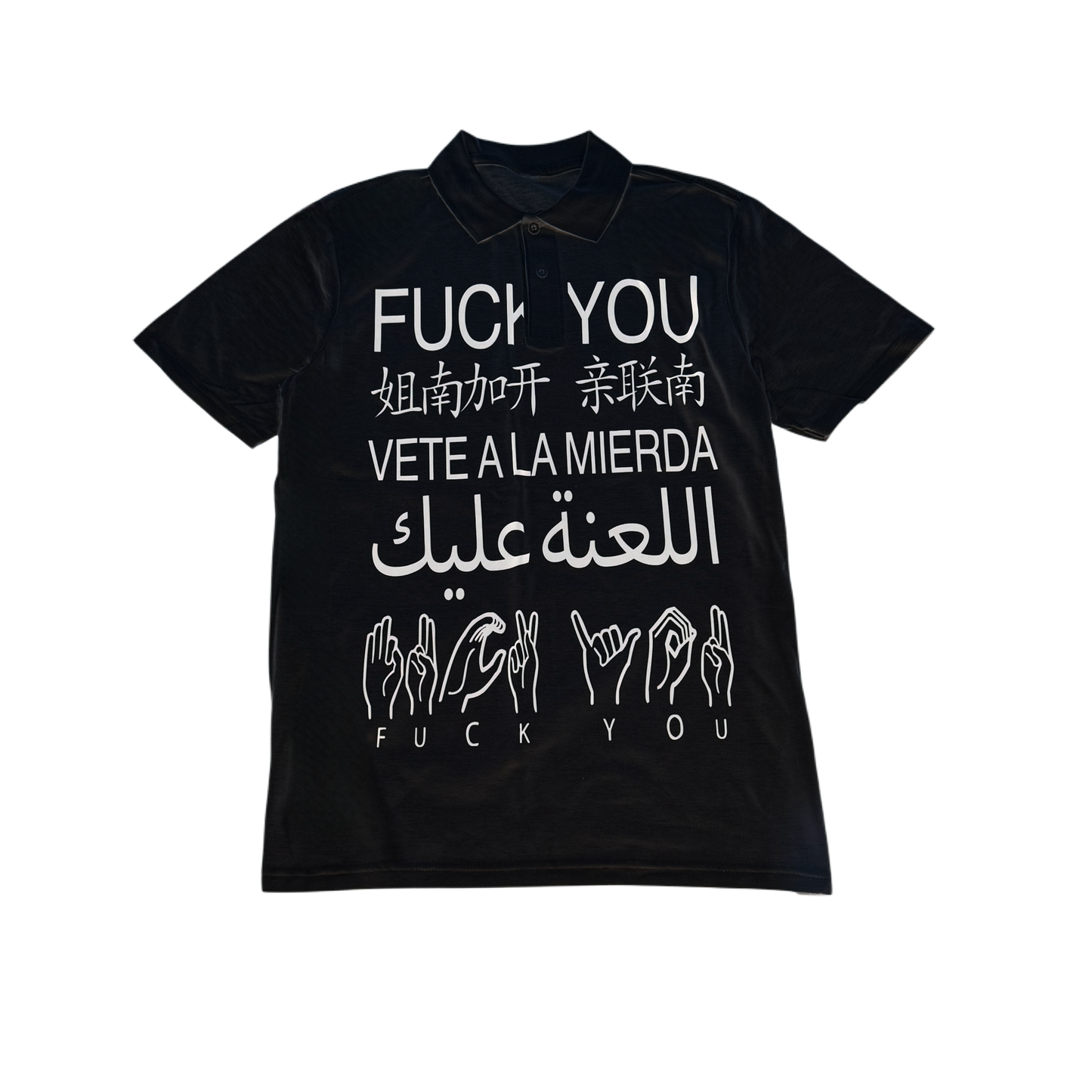 LANGUAGES POLO (BLACK)