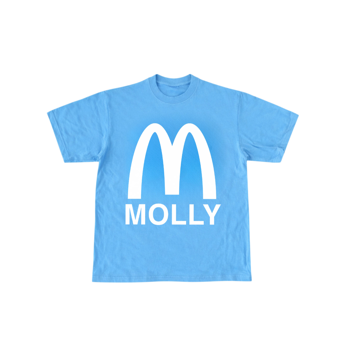 MCMOLLY TEE (BABY BLUE/ WHITE)