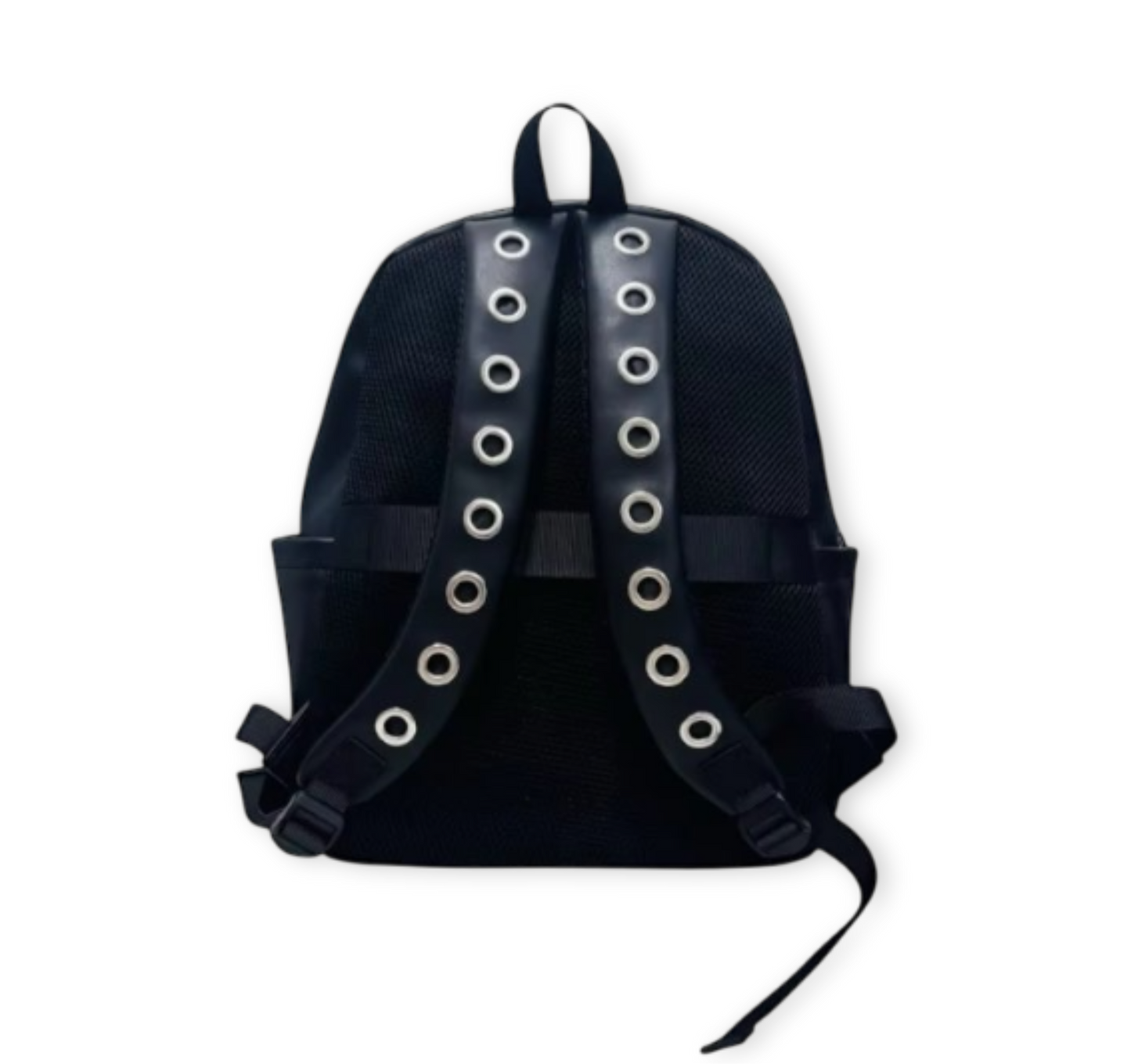 LEATHER GROMMET BACKPACK