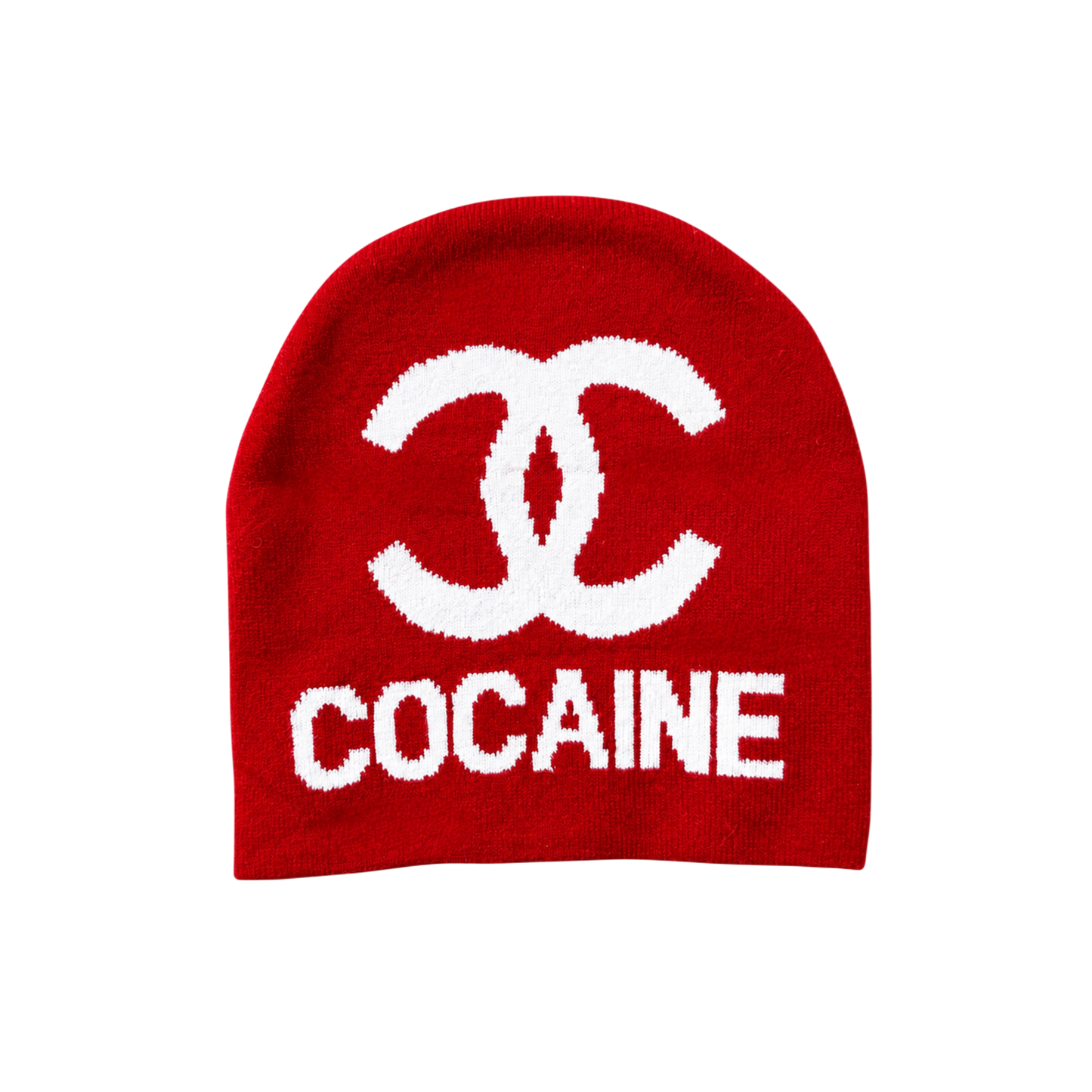 COCO BEANIE (RED/WHITE)