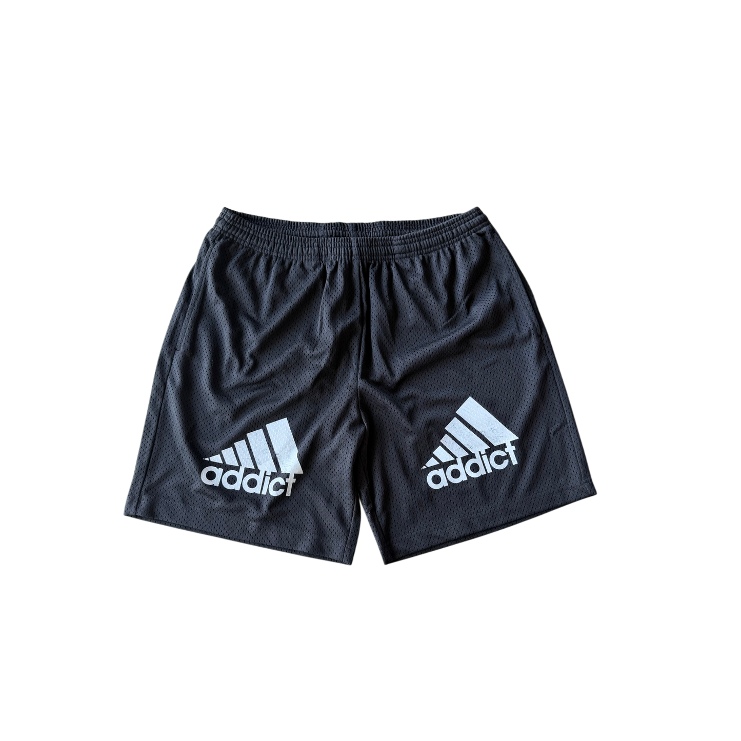 ADDICT MESH SHORTS (BLACK)