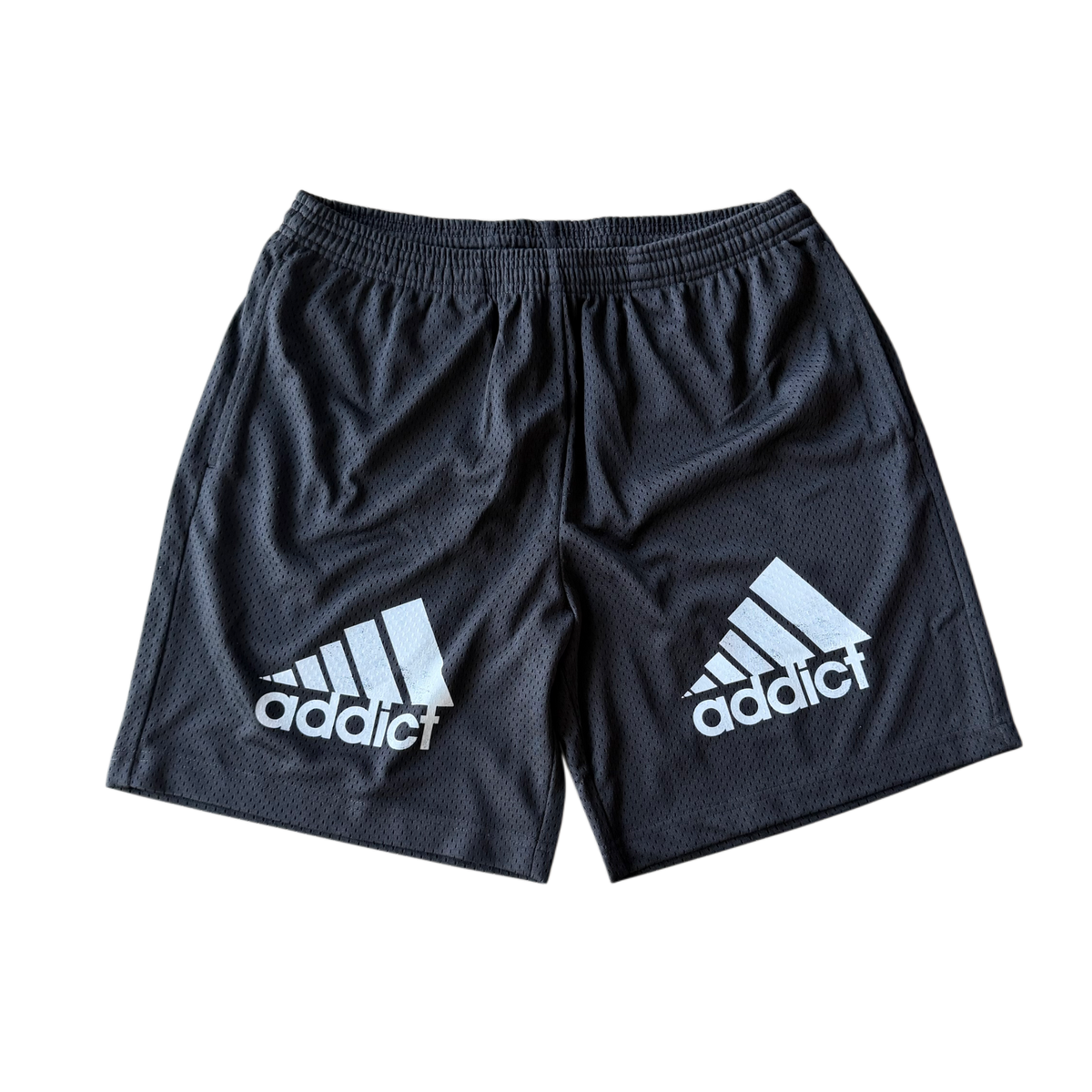 ADDICT MESH SHORTS (BLACK)