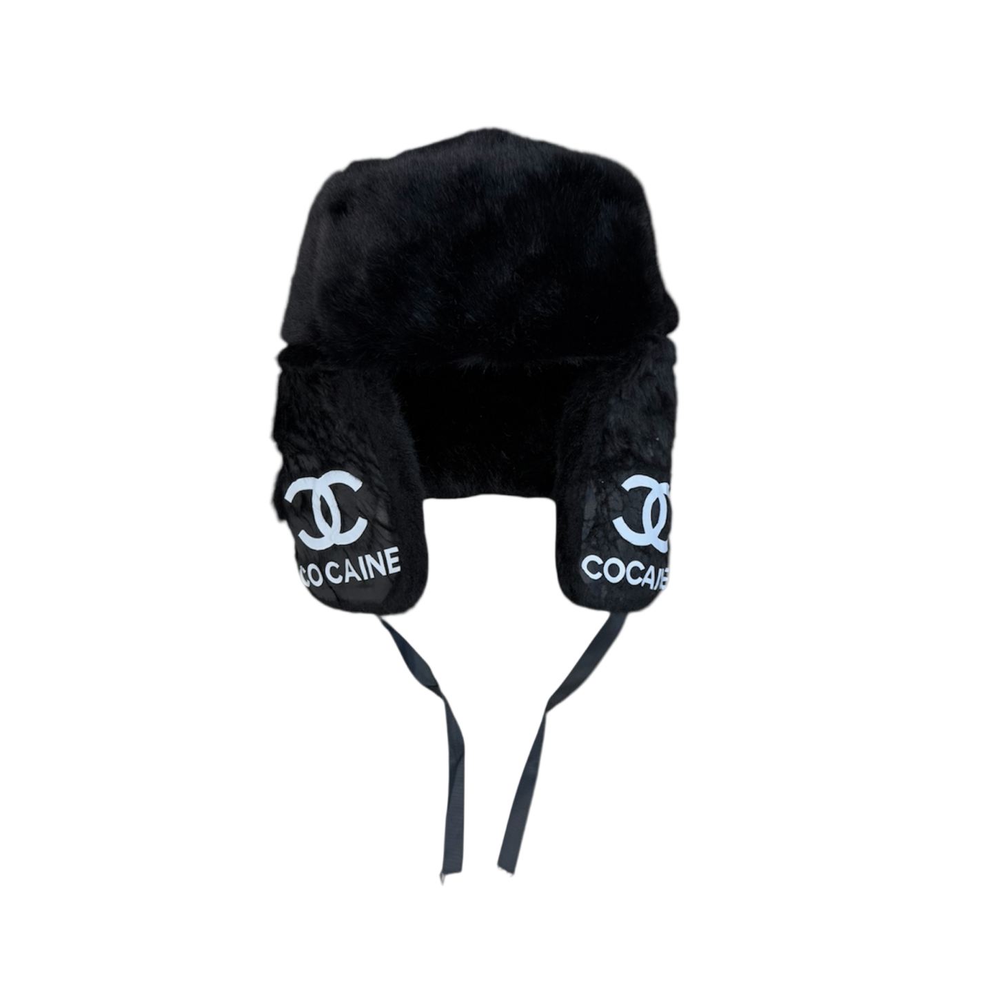 COCA USHANKA HAT (BLACK)