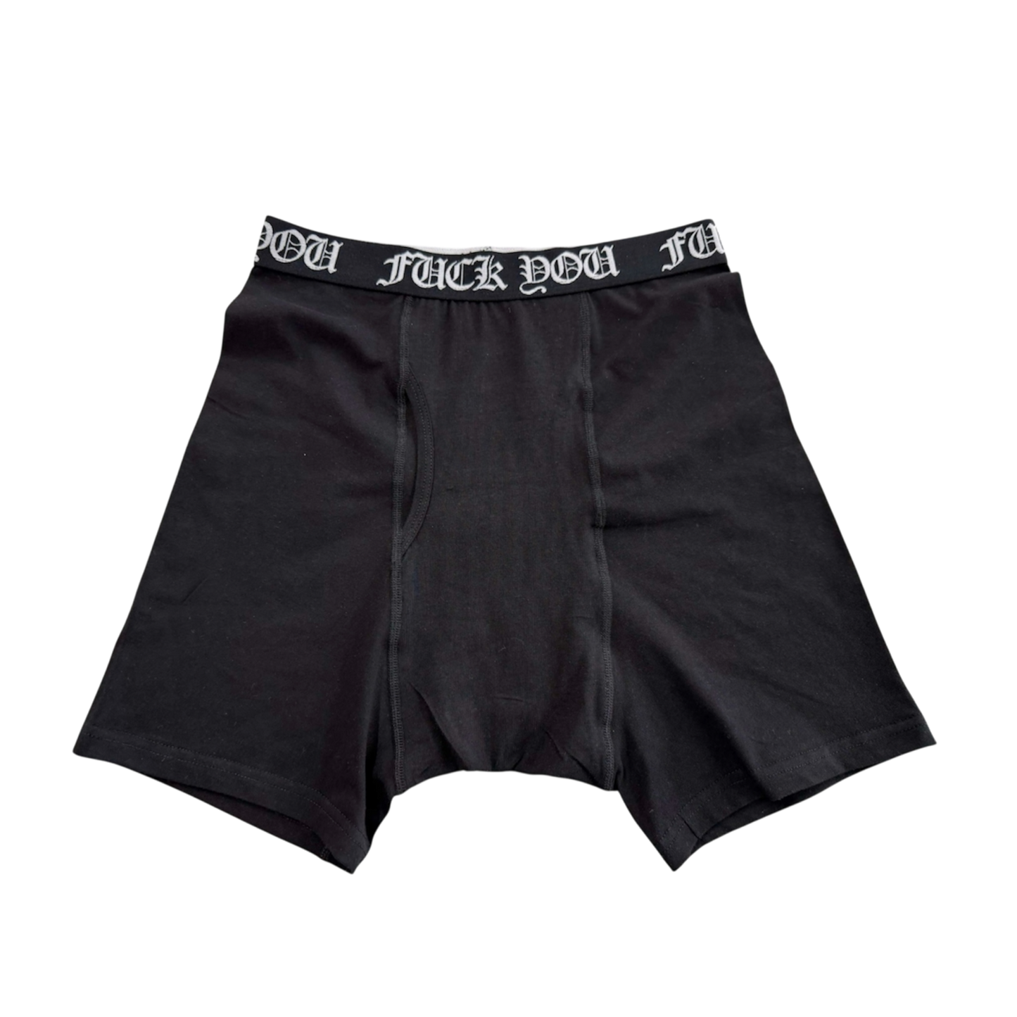 FUCK YOU BOXER BRIEFS 2-PACK (BLACK)