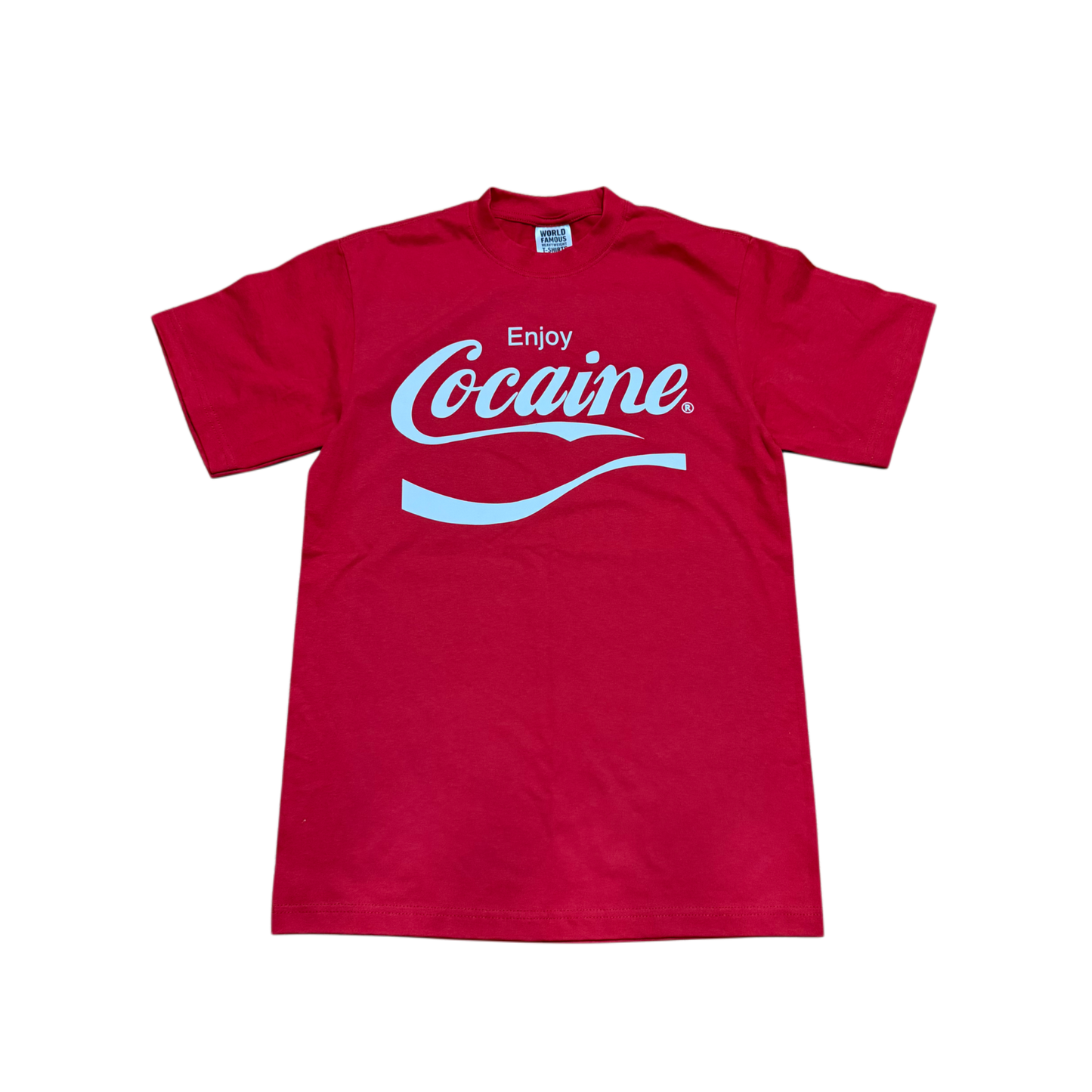 COCA-CAINE TEE (RED)