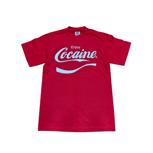 COCA-CAINE TEE (RED)