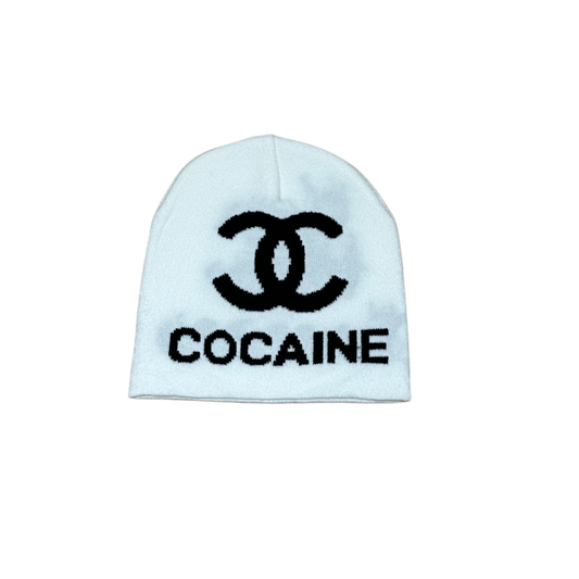 DOUBLE C BEANIE (WHITE)