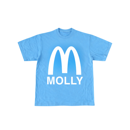 MCMOLLY TEE (BABY BLUE/ WHITE)
