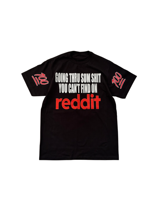 REDDIT TEE (BLACK)