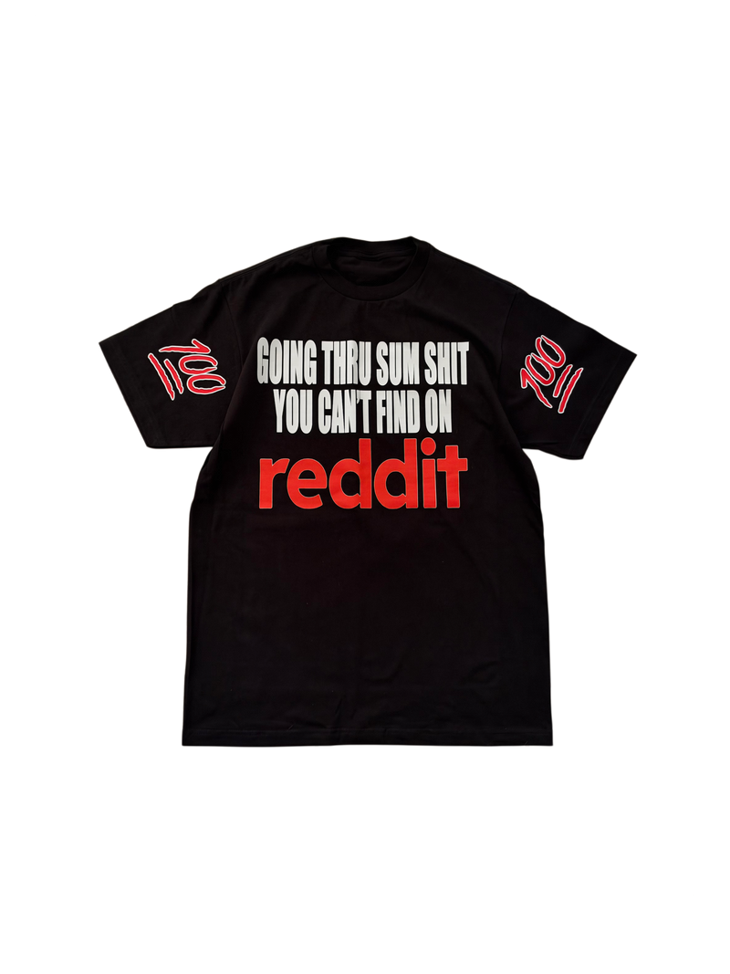 REDDIT TEE (BLACK)