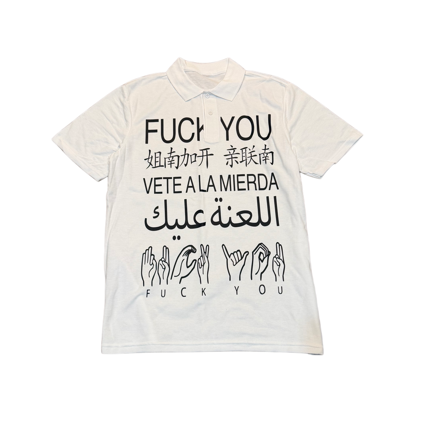 LANGUAGES POLO (WHITE)