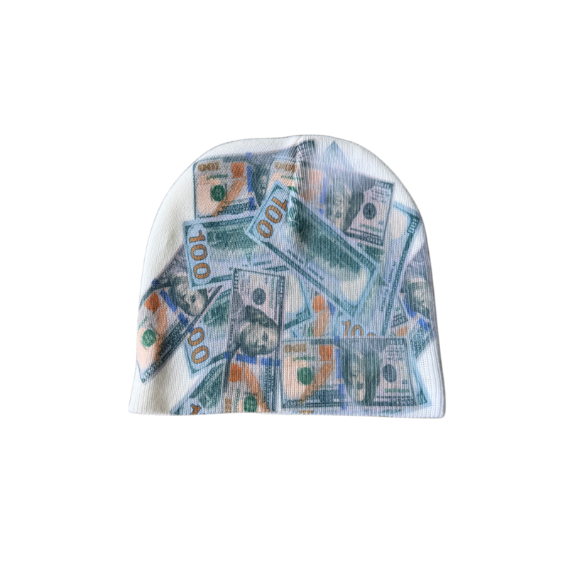 MONEY SPREAD BEANIE (WHITE)