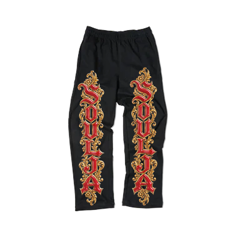 SOULJA SWEATS (BLACK)