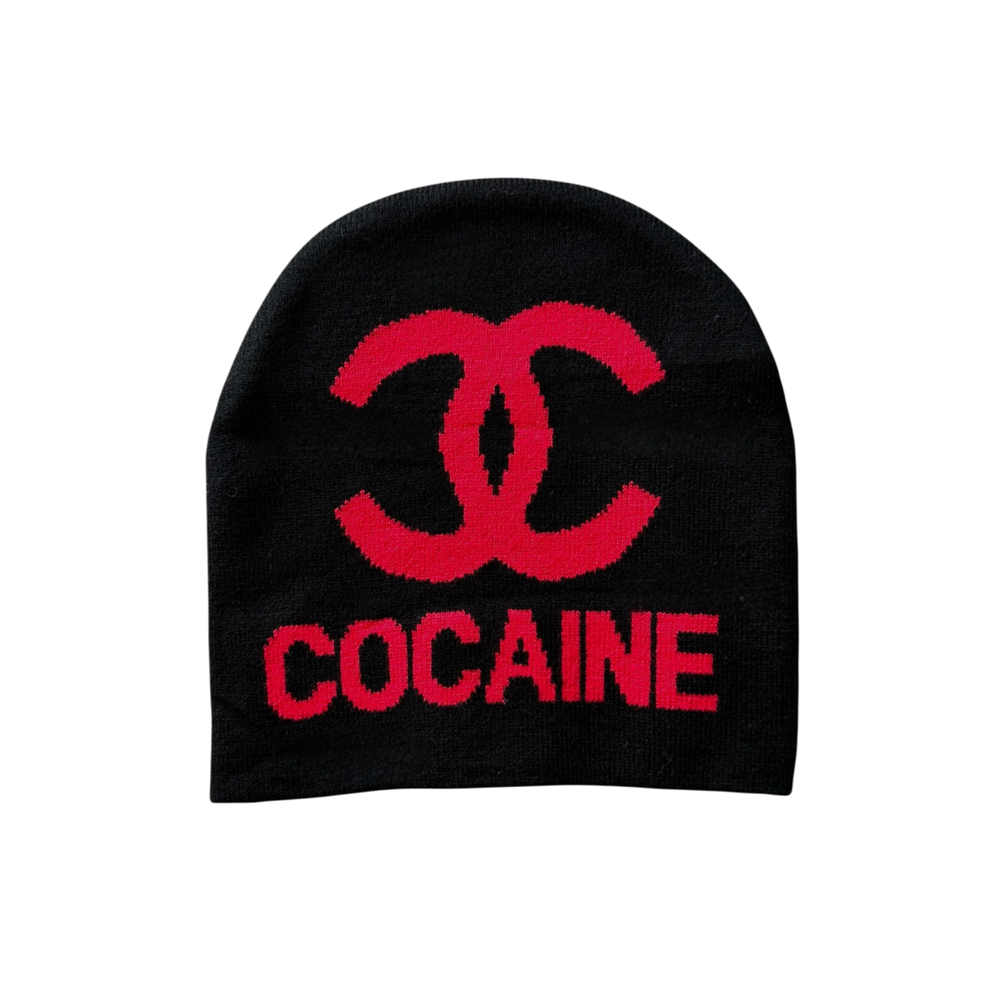 COCO BEANIE (BLACK/RED)