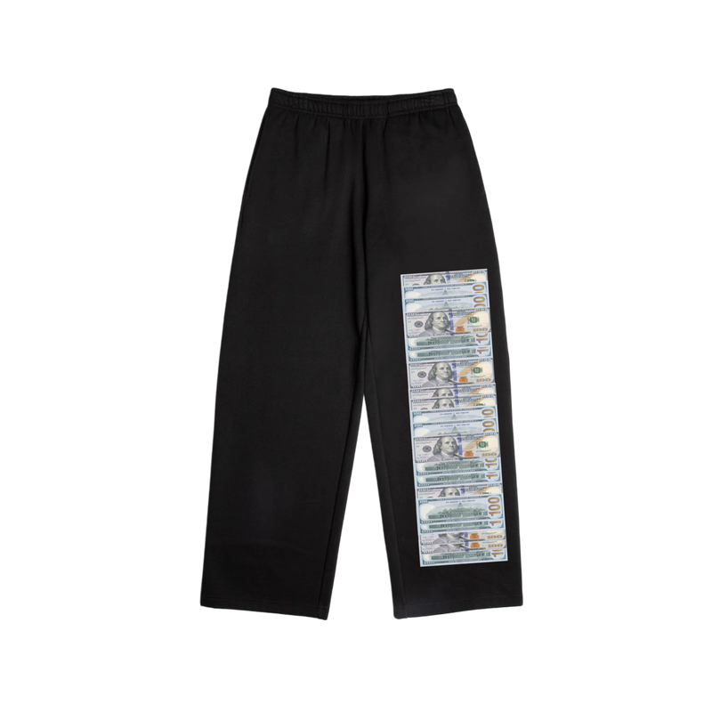 MONEY SPREAD SWEATS (BLACK)