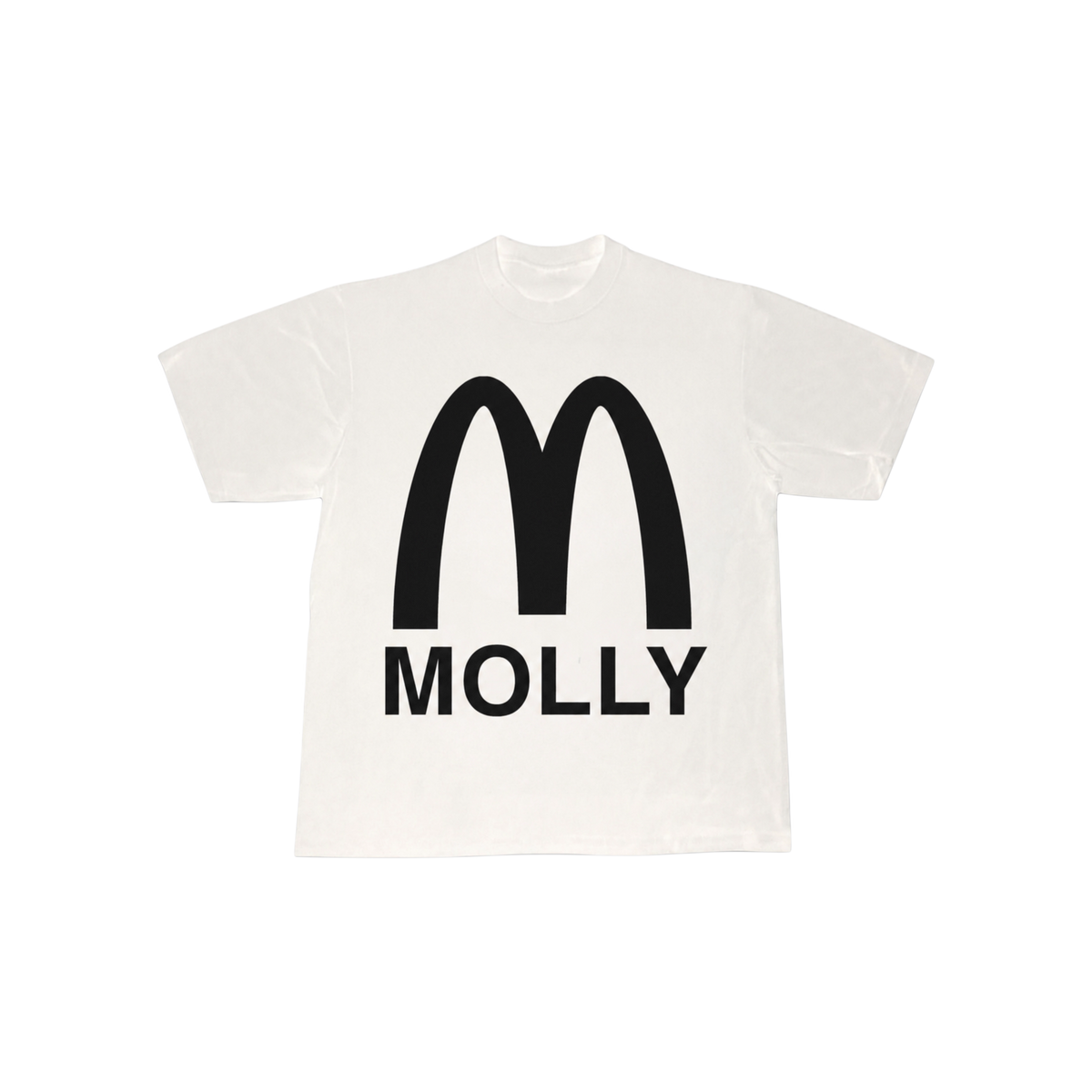 MCMOLLY TEE (WHITE/BLACK)