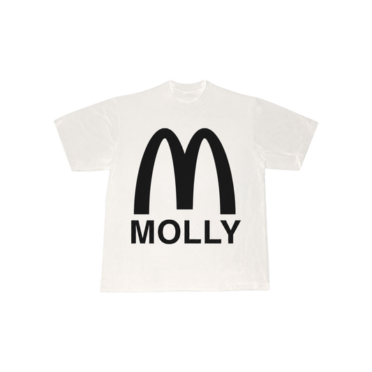 MCMOLLY TEE (WHITE/BLACK)