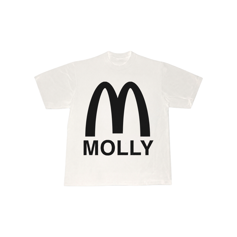 MCMOLLY TEE (WHITE/BLACK)