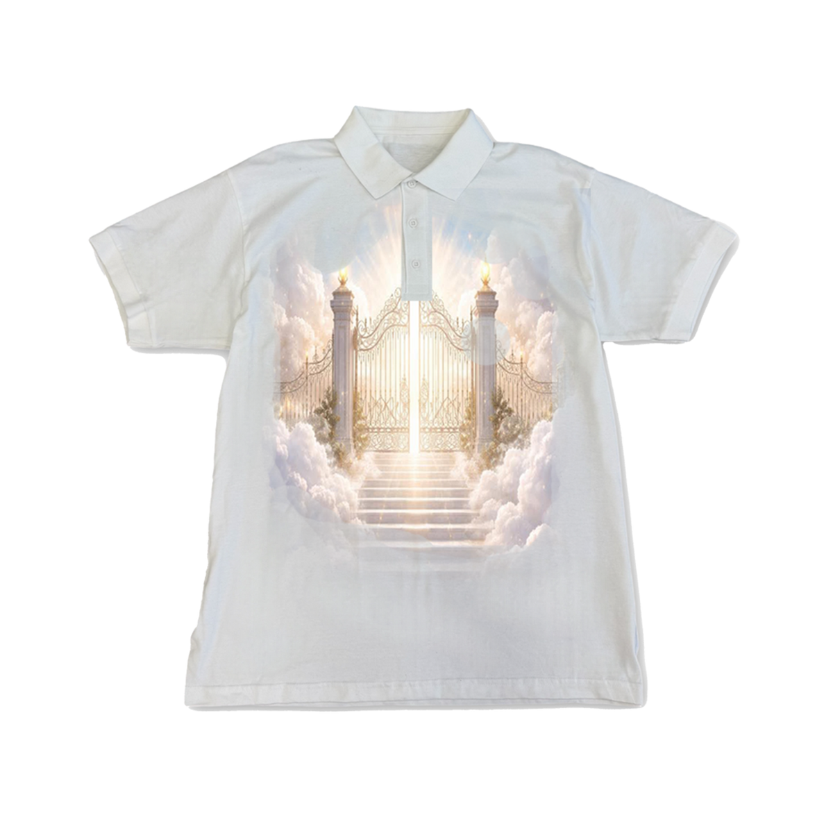 HEAVEN GATES POLO (WHITE)