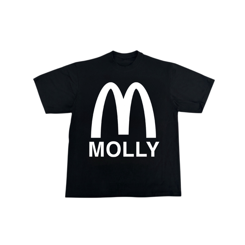 MCMOLLY TEE (BLACK/WHITE)