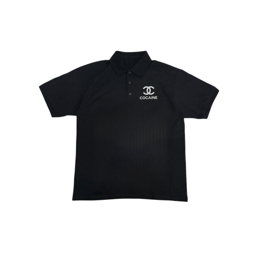 DOUBLE C POLO (BLACK)