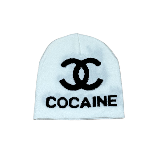 COCA BEANIE (WHITE)