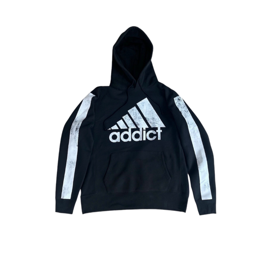 HEAVYWEIGHT ADDICT HOODIE (BLACK)
