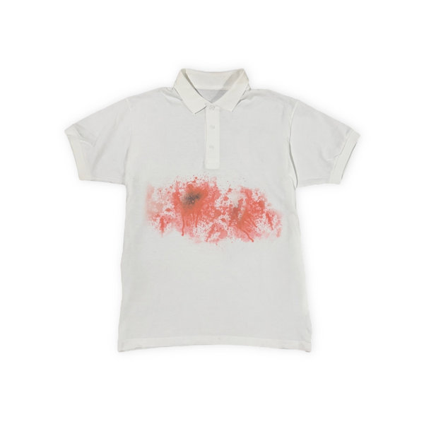 BLOODY POLO (WHITE)
