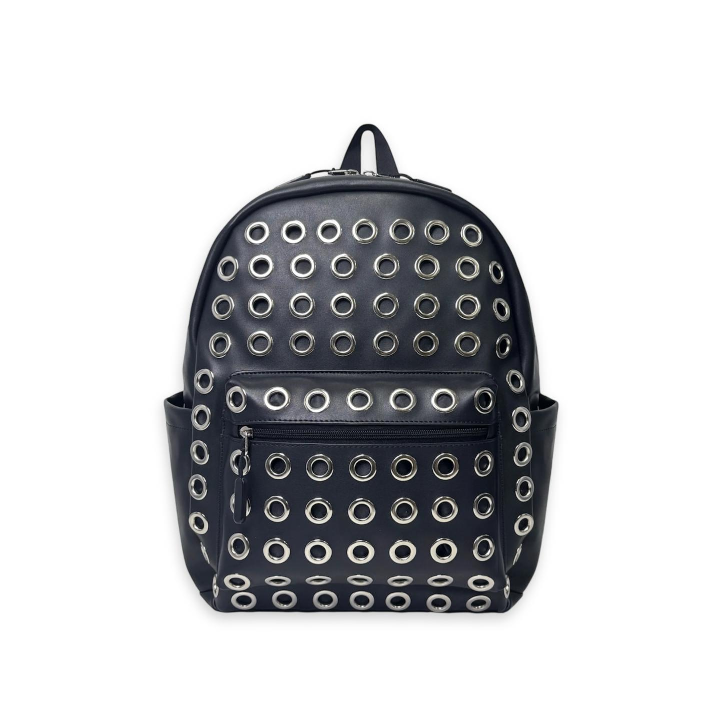 LEATHER GROMMET BACKPACK