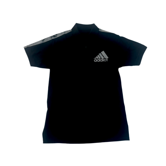 ADDICT POLO (BLACK)