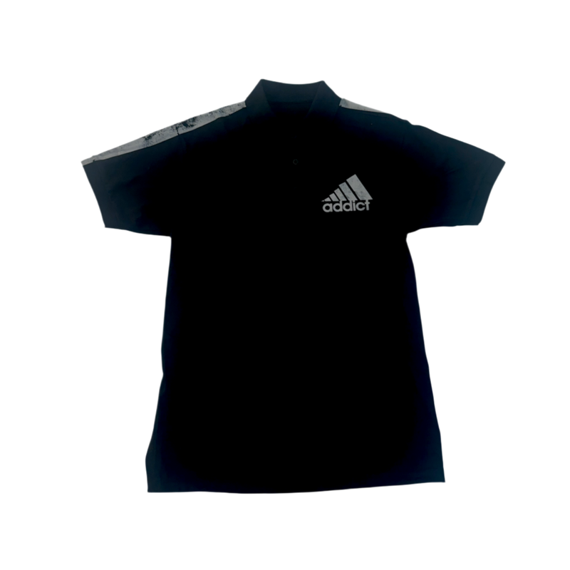 ADDICT POLO (BLACK)