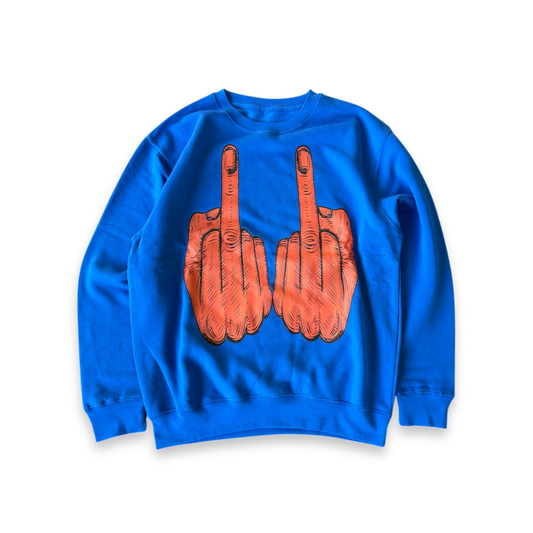 SUPERHERO CREWNECK (BLUE)